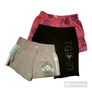 3 pairs of girls shorts size 7/8